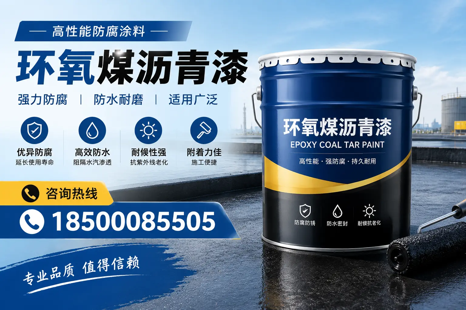 环氧煤沥青漆的主要成分与功能，太子河用户深度了解